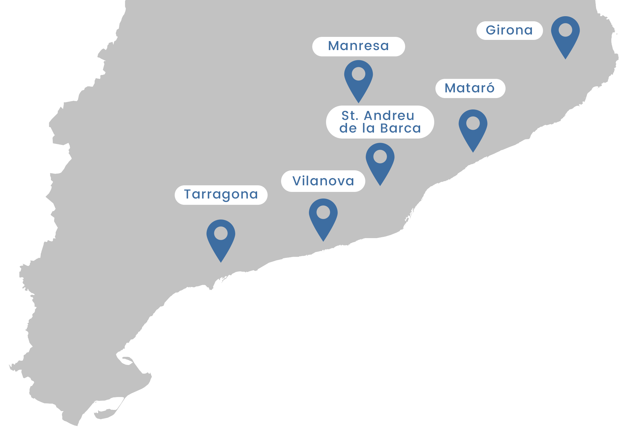 Mapa clínicas Abaden